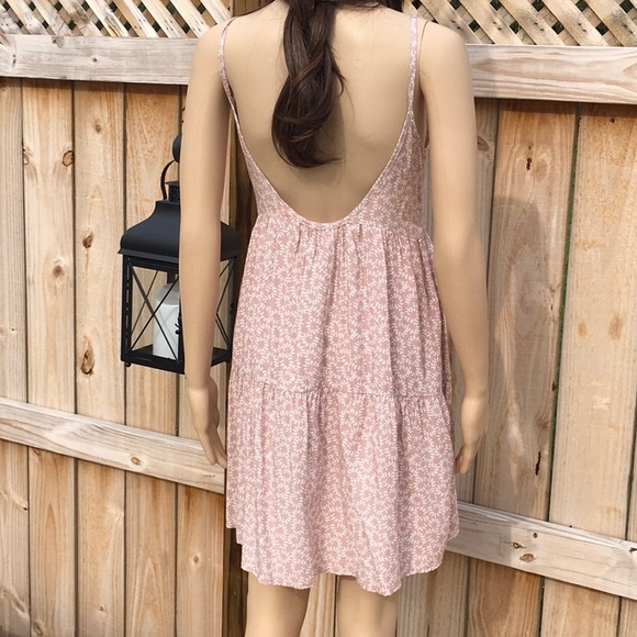 PEASANT DRESS TINY WHITE FLOWERS 1 large left - Picture 8 of 8